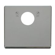 Click SCP660CH Definity Polished Chrome Screwless 20A Key Lockable Switch Cover Plate
