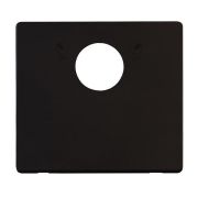 Click SCP660MB Definity Metal Black Screwless 20A Key Lockable Switch Cover Plate
