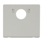 Click SCP660PW Definity Polar White Screwless 20A Key Lockable Switch Cover Plate