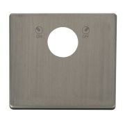 Click SCP660SS Definity Stainless Steel Screwless 20A Key Lockable Switch Cover Plate