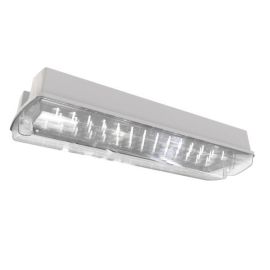 Ansell APLED/3M Protector White 3W LED 173lm 6500K IP65 Maintained or Non-Maintained Bulkhead Emergency Bulkhead