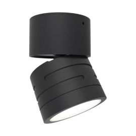 Ansell AREELEDA/BL Reef Black 5W LED 480lm 3000/4000/6000K IP54 85mm Adjustable CCT Surface Downlight image