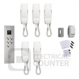 Bell System CSP-5/VR Five Station Combined Proximity and Door Entry Vandal Resistant System