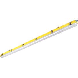 Luceco LSLCL1530W1V Yellow 110V IP65 IK08 25W 3000lm 6000K 1500mm Emergency LED Non-Corrosive Batten image