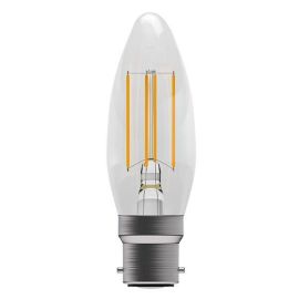 BELL Lighting 60711 3.3W 4000K BC B22 Filament Clear Candle LED Lamp image