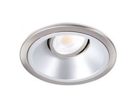 Collingwood DL507BSM H5 500 Brushed Metal IP65 5W 600lm 2700K/3000K/4000K Mains Dimmable Residential Downlight image