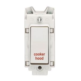 Crabtree 4460/HD Rockergrid White 20A 2 Pole 'cooker hood' Switch Grid Module image