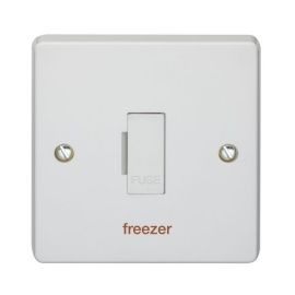 Crabtree 4828/FZ Capital White 13A 'freezer' Unswitched Fused Connection Unit