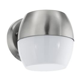 Oncala Stainless Steel Outdoor LED Wall Light 11W Warm White IP44