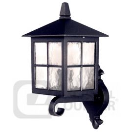 Winchester BL17 Black Wall Lantern IP44 100W E27