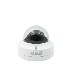 ESP H512VDWA HDview IP PoE Varifocal 2.8-12mm Motorised Lens Dome Camera Anti-Vandal White image