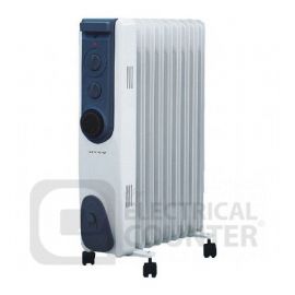 Hyco RAD20TY Riviera Oil Filled Radiator with Timer 2kW image