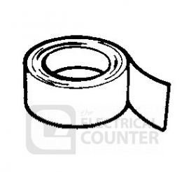 Manrose 1140 10 Metre Roll of Grey PVC Self Adhesive Tape image