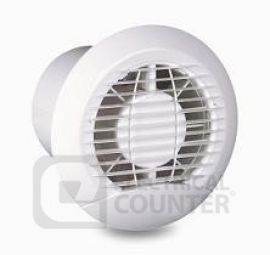 Manrose HAYLO100T Extractor Fan 4 Inch 100mm Timer Model Complete with Backdraft Shutter