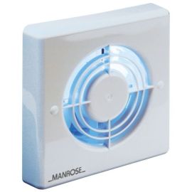 Manrose XF120PIR 120mm 5 Inch Wall And Ceiling PIR Activated Extractor Fan with Timer image