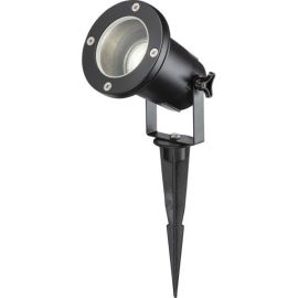 Knightsbridge GUSPBK Black IP65 10W Max LED GU10 Ground Spike