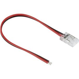 Knightsbridge LFCOBC2WS 12V-24V Single Colour LED COB Flex Power Cable Connector image