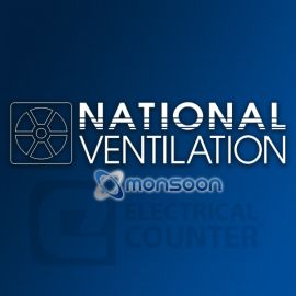 National Ventilation MONV5605 Monsoon White System 125 Horizontal 90 Degree Bend 204x60mm image