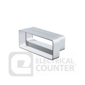 National Ventilation MONV5643 Airbrick Adapter from Supertube 204x60mm to Megaduct 220x90mm M-F image