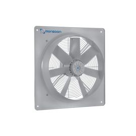 National Ventilation DQ-40-2F 400mm Three Phase 4 Pole Compact Plate Fan image