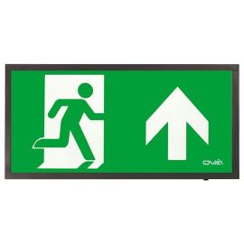 Ovia OEC4-U-B Calvex Black 3W Emergency Sign Up image