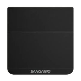 Sangamo CHPRSTATTB Choice Plus Black Tamper Proof Electronic Room Thermostat image