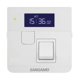 Sangamo PSPSF247 Powersaver Plus White 7 Day Select Controller W/ Fused Spur image