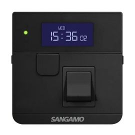 Sangamo PSPSF247B Powersaver Plus Black 7 Day Select Controller W/ Fused Spur image