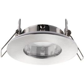 Saxby 79979 Speculo Brushed Chrome IP65 50W 67mm GU10 Dimmable Downlight