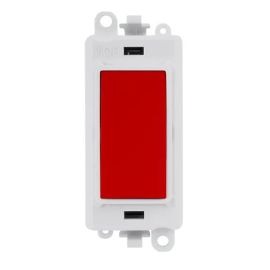 Click GM2028PWRD GridPro Red 20AX Intermediate Switch Module - White Insert image