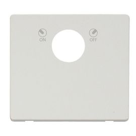 Click SCP660MW Definity Metal White Screwless 20A Key Lockable Switch Cover Plate image