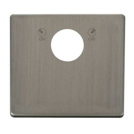 Click SCP660SS Definity Stainless Steel Screwless 20A Key Lockable Switch Cover Plate image