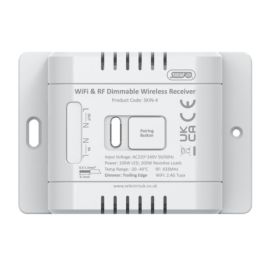 Selectric SKIN-4 GRID360 Kinetic 2.5A Smart On-Off Dimmable RF and WiFi Wireless Receiver image