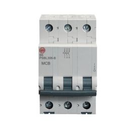 Wylex PSBL306-B NH 6A 10kA B-Curve 3 Pole MCB image