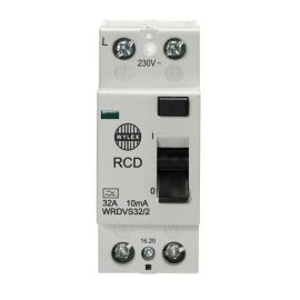 Wylex WRDVS32/2 NH 32A 10mA Type-A 2-Pole RCD