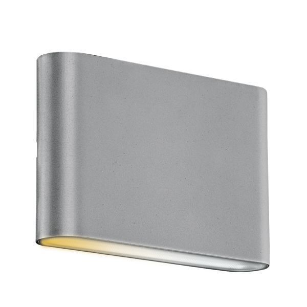 Aurora EN WL6CSG WallE CS Grey IP65 6W 2700 3300 4000K Fixed Up Down LED Wall Light