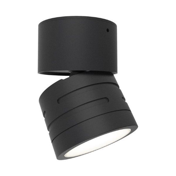 Ansell AREELEDA/BL Reef Black 5W LED 480lm 3000/4000/6000K IP54 85mm Adjustable CCT Surface Downlight