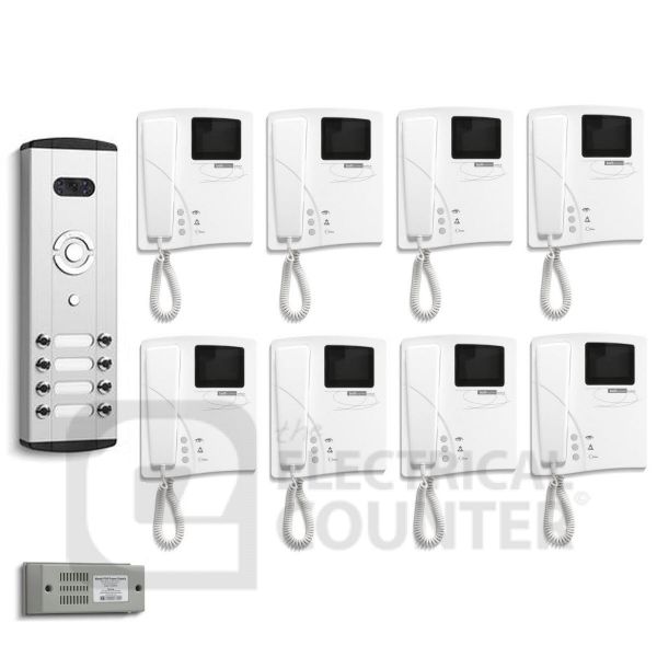 Bell System BLV8 8 Station Bellini Colour Video Door Entry System