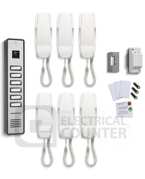 Bell System CSP-6 Six Station Combined Proximity and Door Entry System