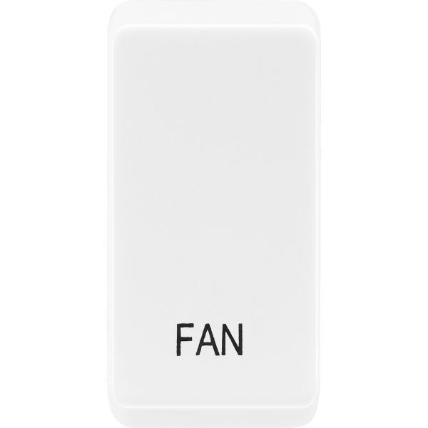 BG RRFNPCDW Evolve Grid White 'FAN' Rocker