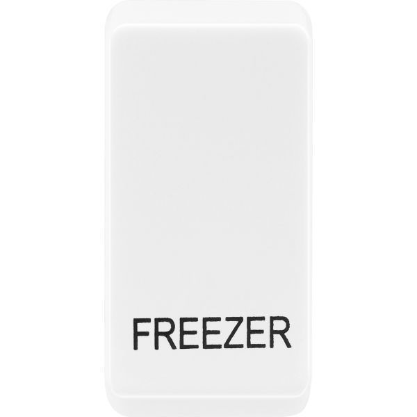 BG RRFZPCDW Evolve Grid White 'FREEZER' Rocker