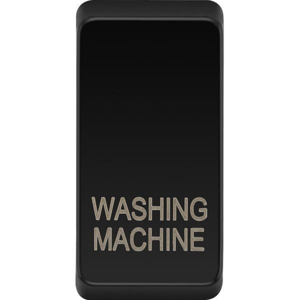 BG RRWMPCDB Evolve Grid Black 'WASHING MACHINE' Rocker