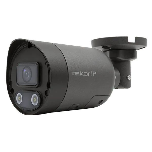 ESP RC228FBG Rekor IP 24/7 IP PoE 2MP 2.8mm Bullet Camera Grey