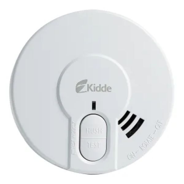 Kidde KS29D-UKB Optical Smoke Alarm 9V Battery Test Button