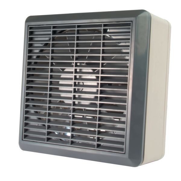Manrose COMG230MP 9 Inch Commercial Window Fan with Pullcord Operated Internal Shutters