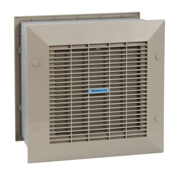 Manrose COMT150A 6 Inch Commercial Wall Fan Auto with Internal Shutters