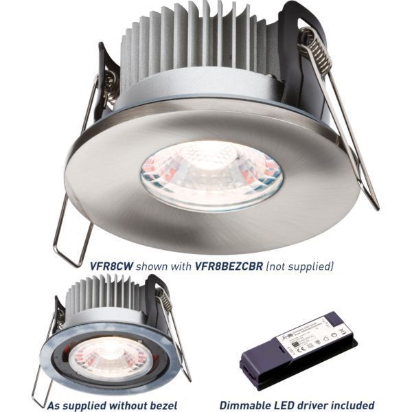 Knightsbridge fire rated downlight