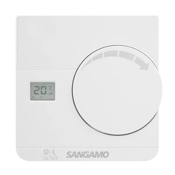 Sangamo CHPRSTATD Choice Plus White Digital Room Thermostat