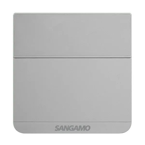 Sangamo CHPRSTATFS Choice Plus Silver Electronic Room Thermostat With Frost Protection