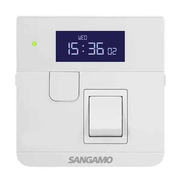 Sangamo PSPSF24 Powersaver Plus White 24hr Select Controller W/ Fused Spur